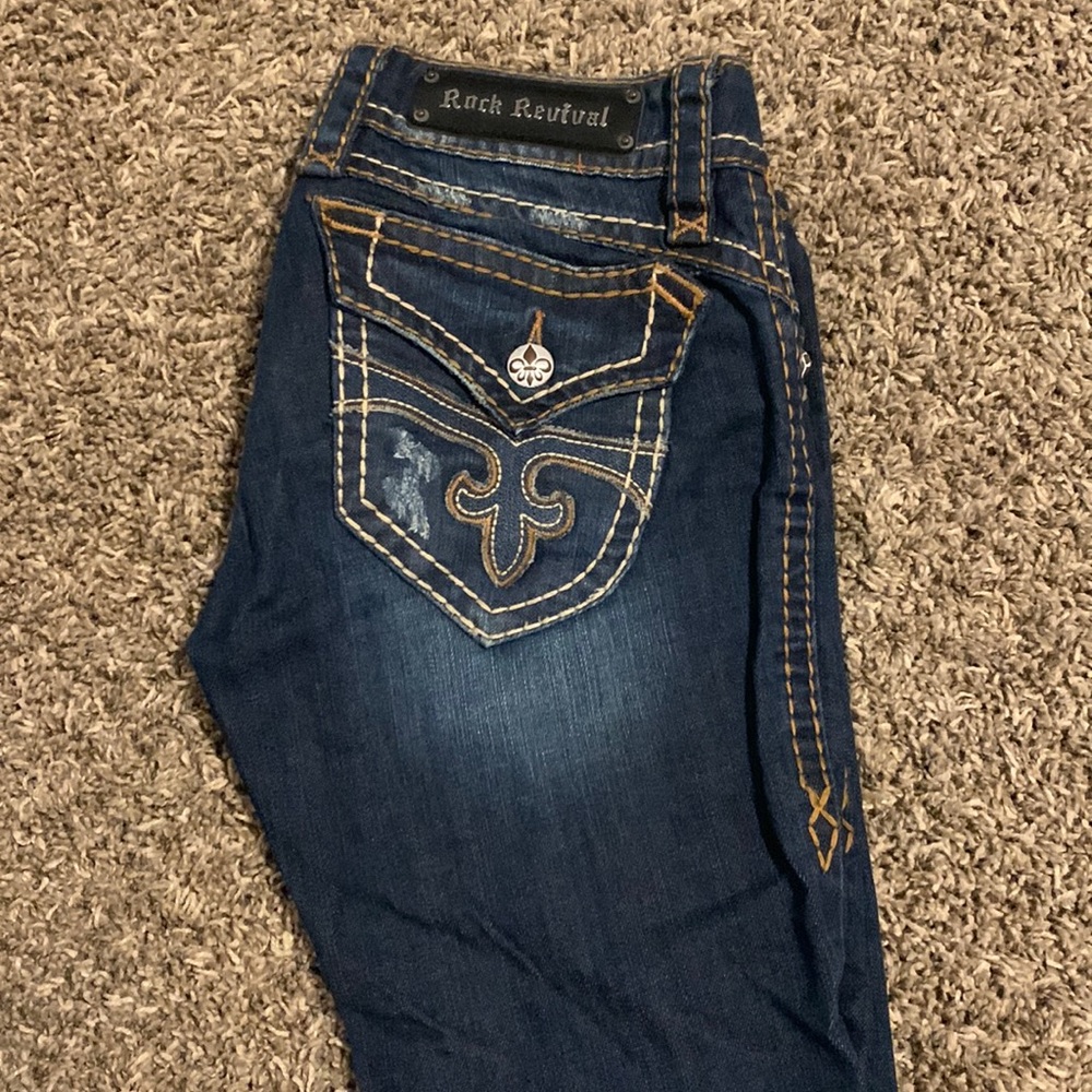 Women’s rock revival jeans